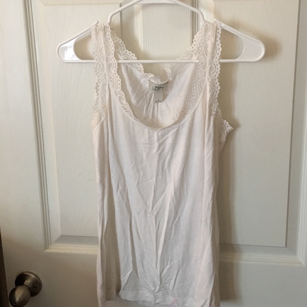 AT LOFT Laced Camisole