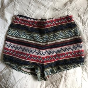 Tribal high rise festival shorts