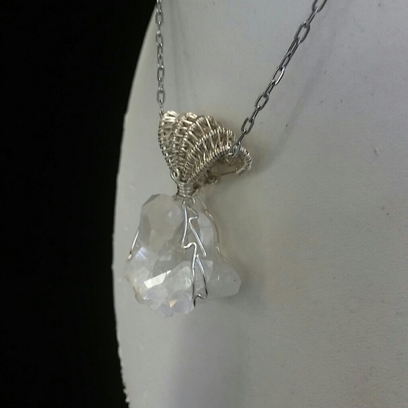 -HP- Crystal Garden Wire wrapped Quartz - Picture 4 of 7