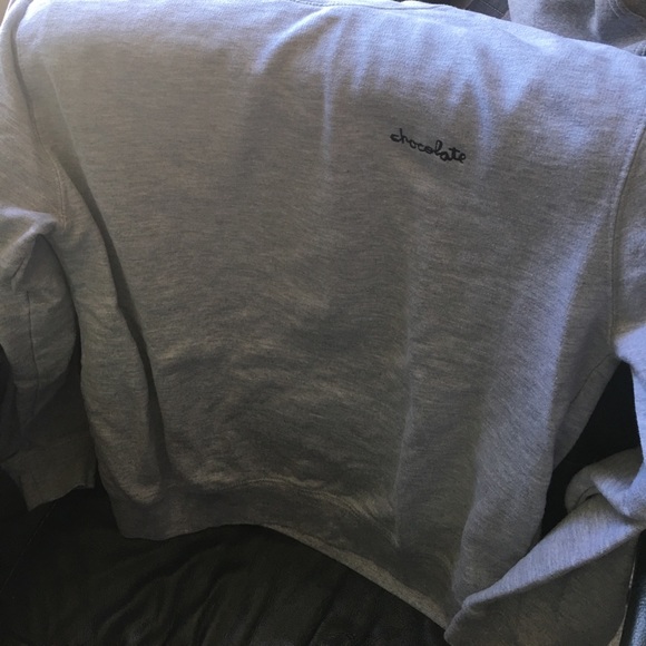 Chocolate Crew Neck Longsleeve - Picture 1 of 4