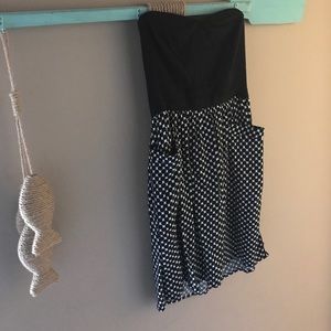 Strapless sundress