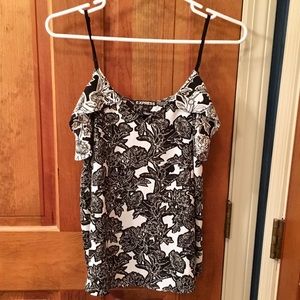 Black and white camisole🎉