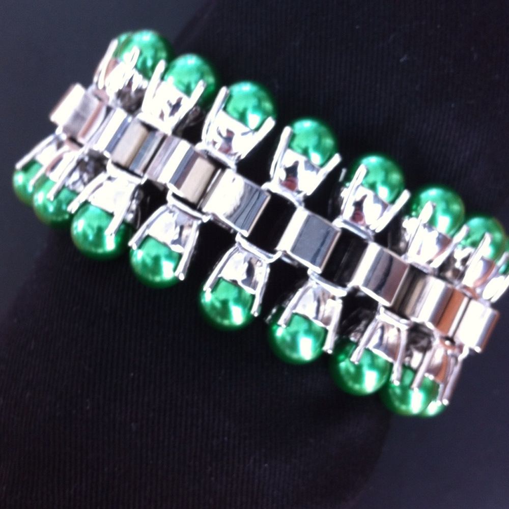 MAWI LONDON Chainlink Silver tone Bracelet
