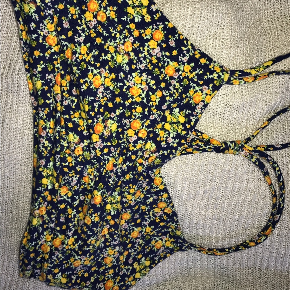 Floral Crop top
