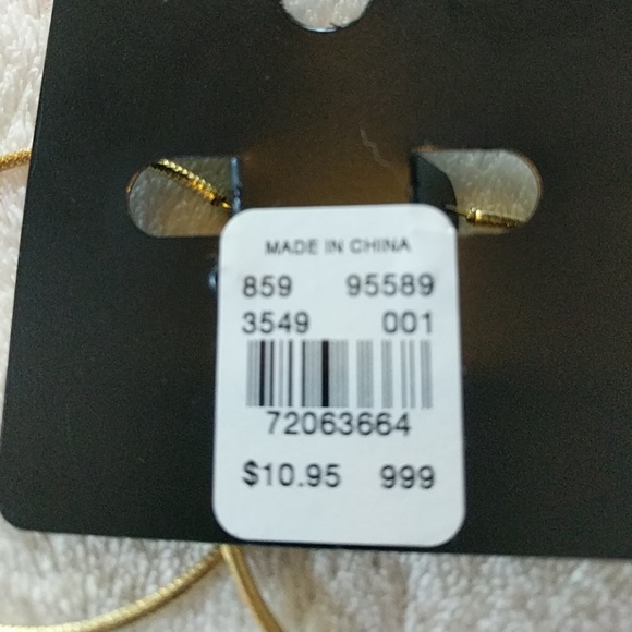 Gold hoops from New York & Company - Picture 2 of 3