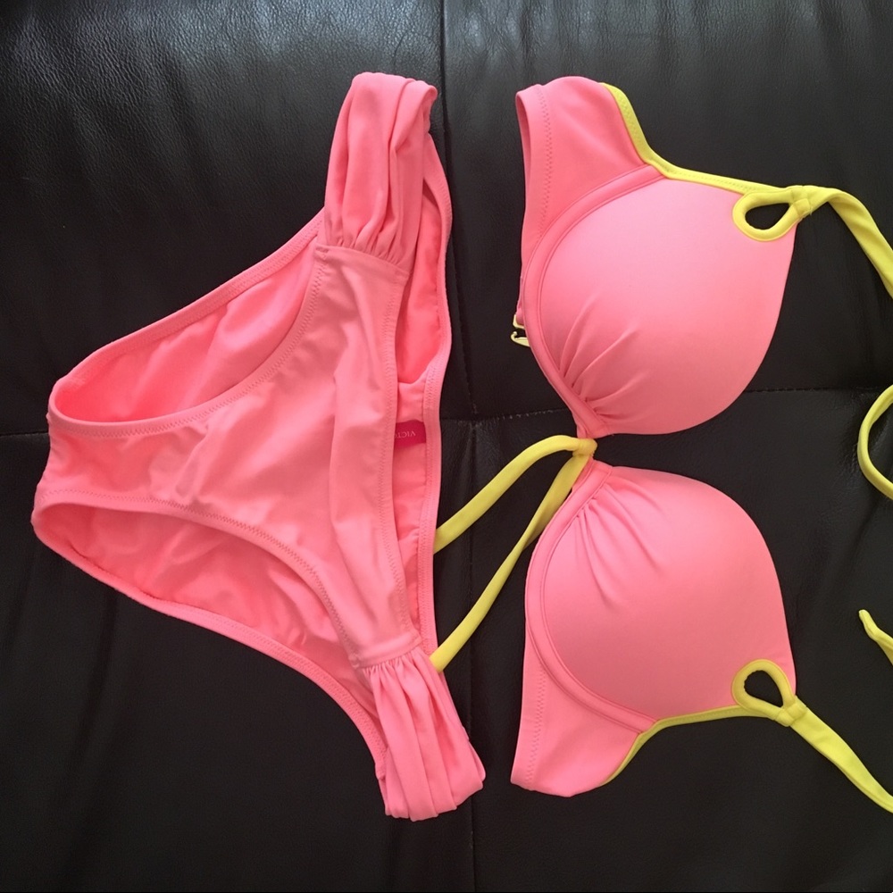 Victoria Secret Coral Bathing Suit