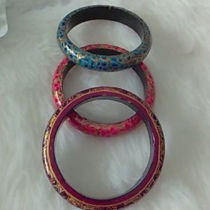 Hand Painted Wooden Bracelets?
