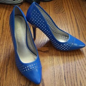 Blue Christian Siriano for Payless pumps