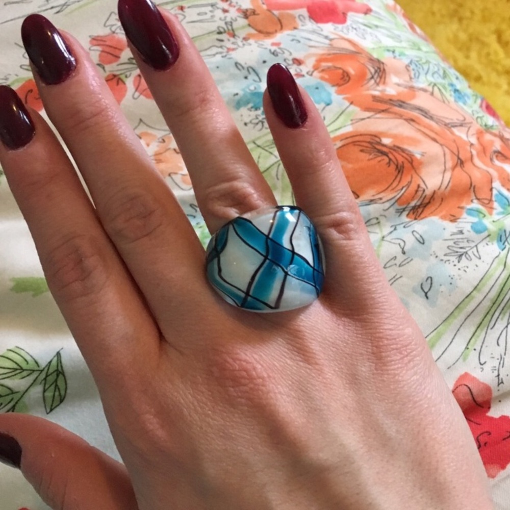 ⭐️ Hand Blown Glass Ring Bundle