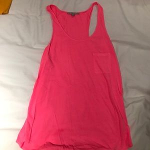 Gap neon pink tank top