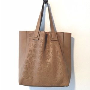 Orla Kiely Punched Stem Leather Tote