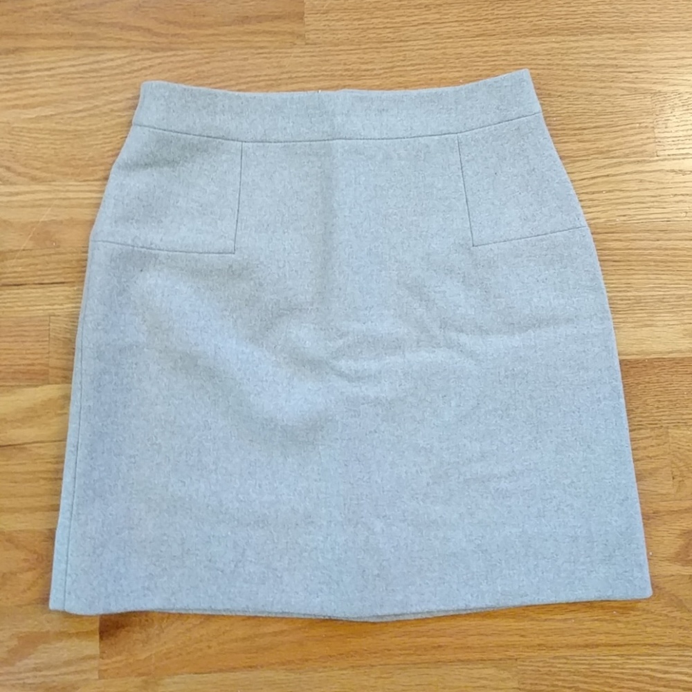NWT J.Crew Skirt Wool Blend