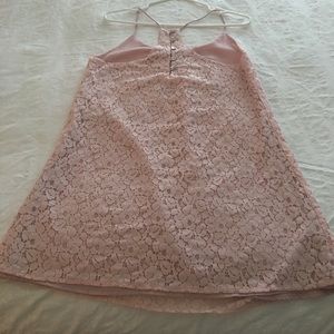 Rose eyelet dress