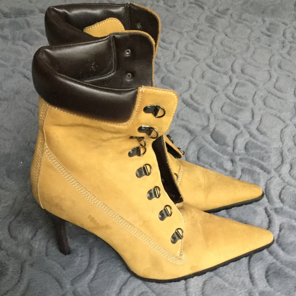 Navid O Nadia work boot style high heels