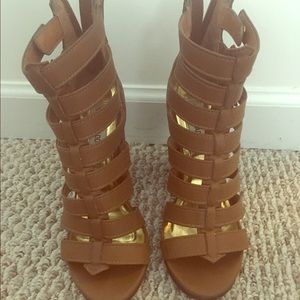 Tan Steve Madden Heels