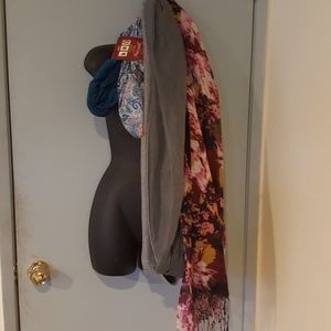 Variety of scarfs