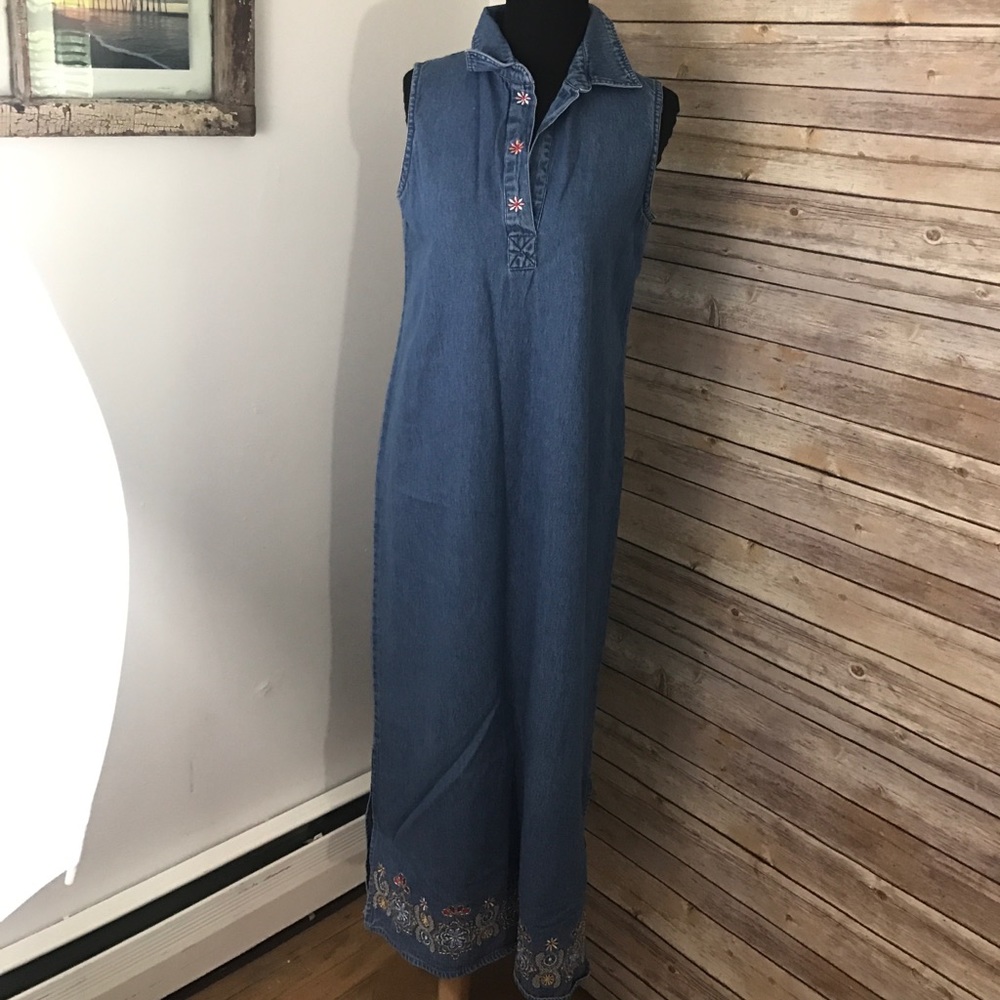 Denim dress