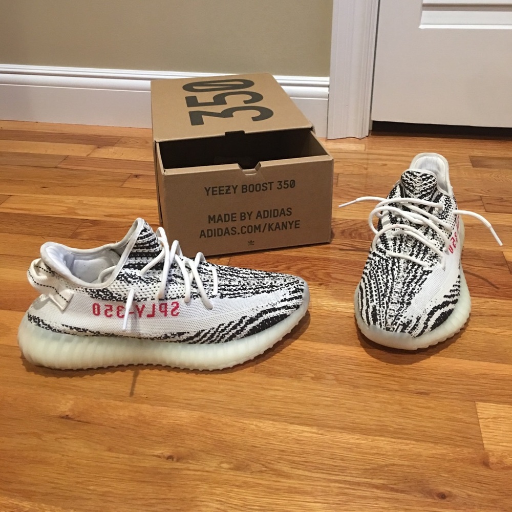 High quality UA Yeezy boost 350 Zebra size 11.5