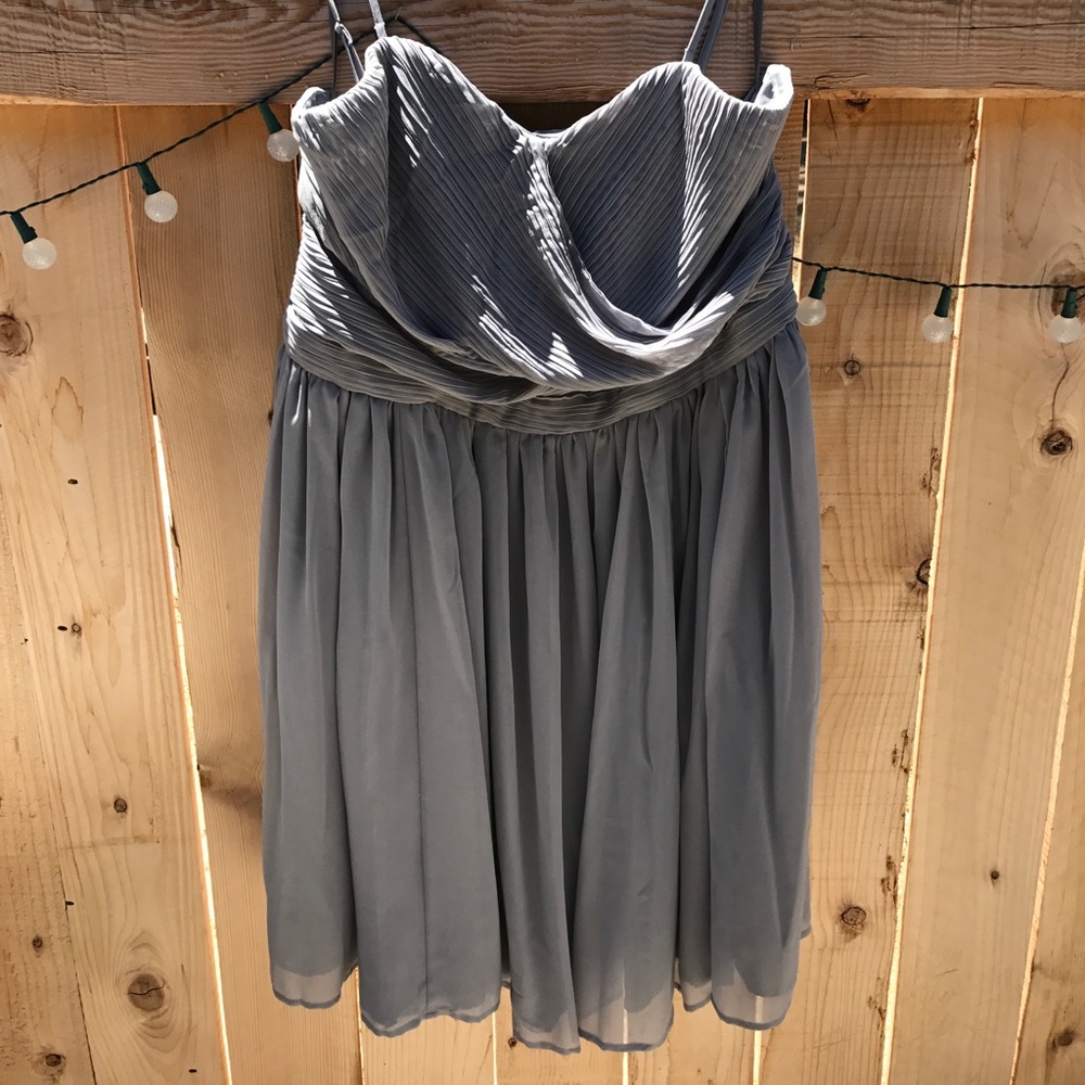 Gray party dress