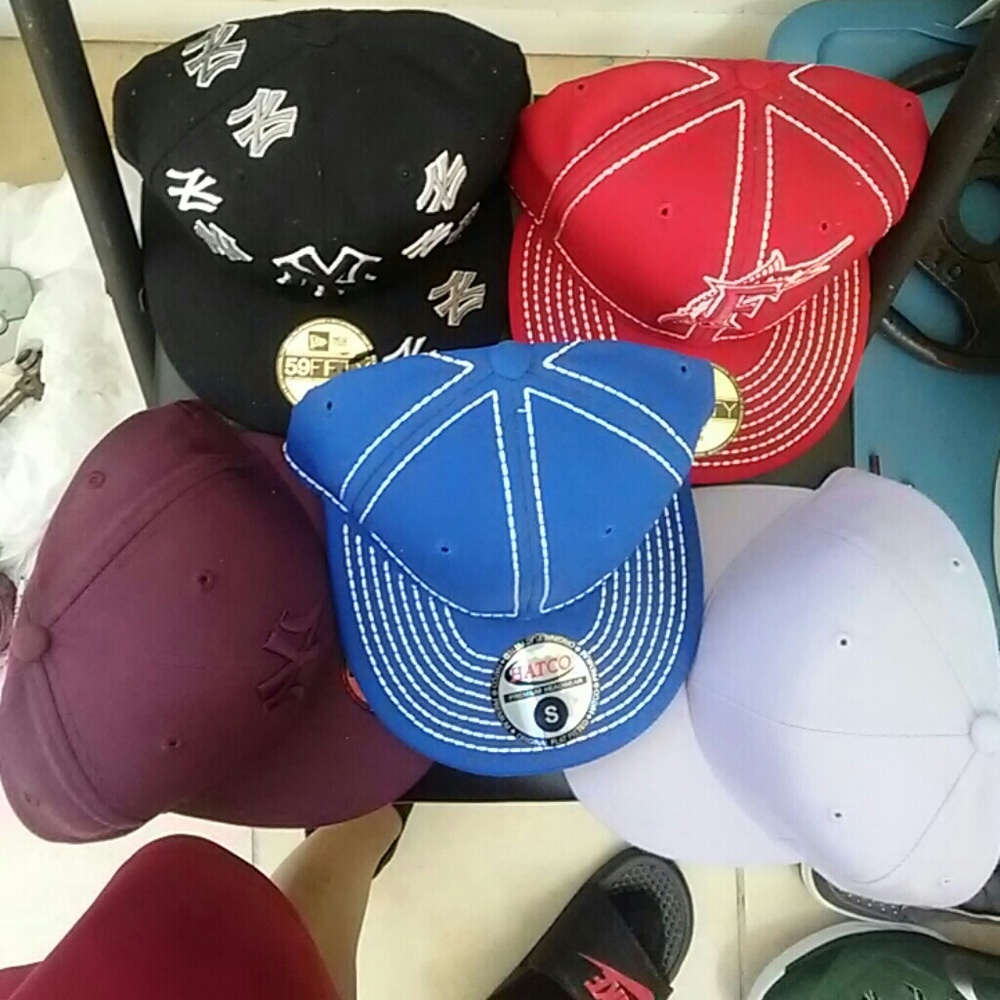 5 Hats sold as a bundle(altogether)