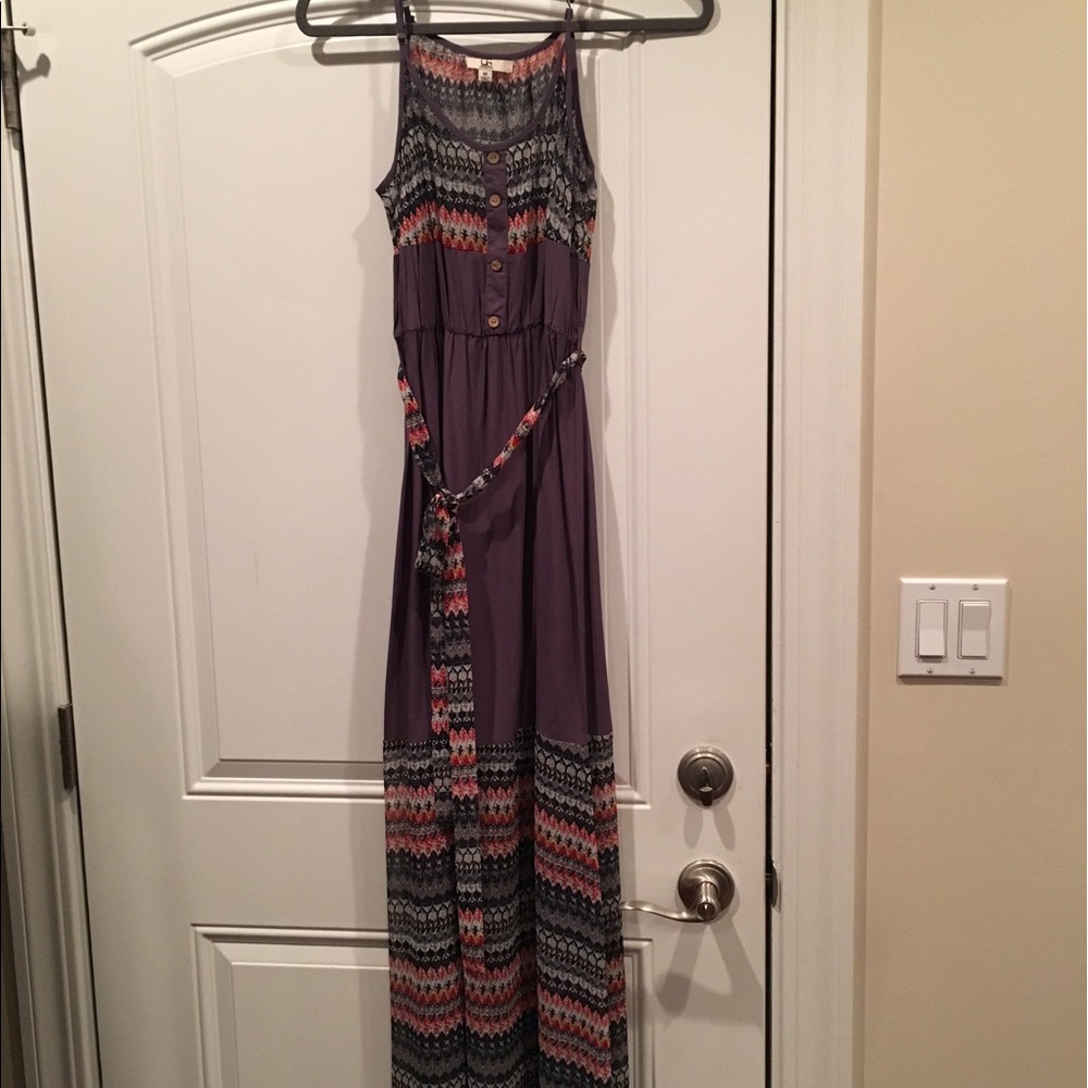 YA Los Angeles Tribal Print Maxi Dress