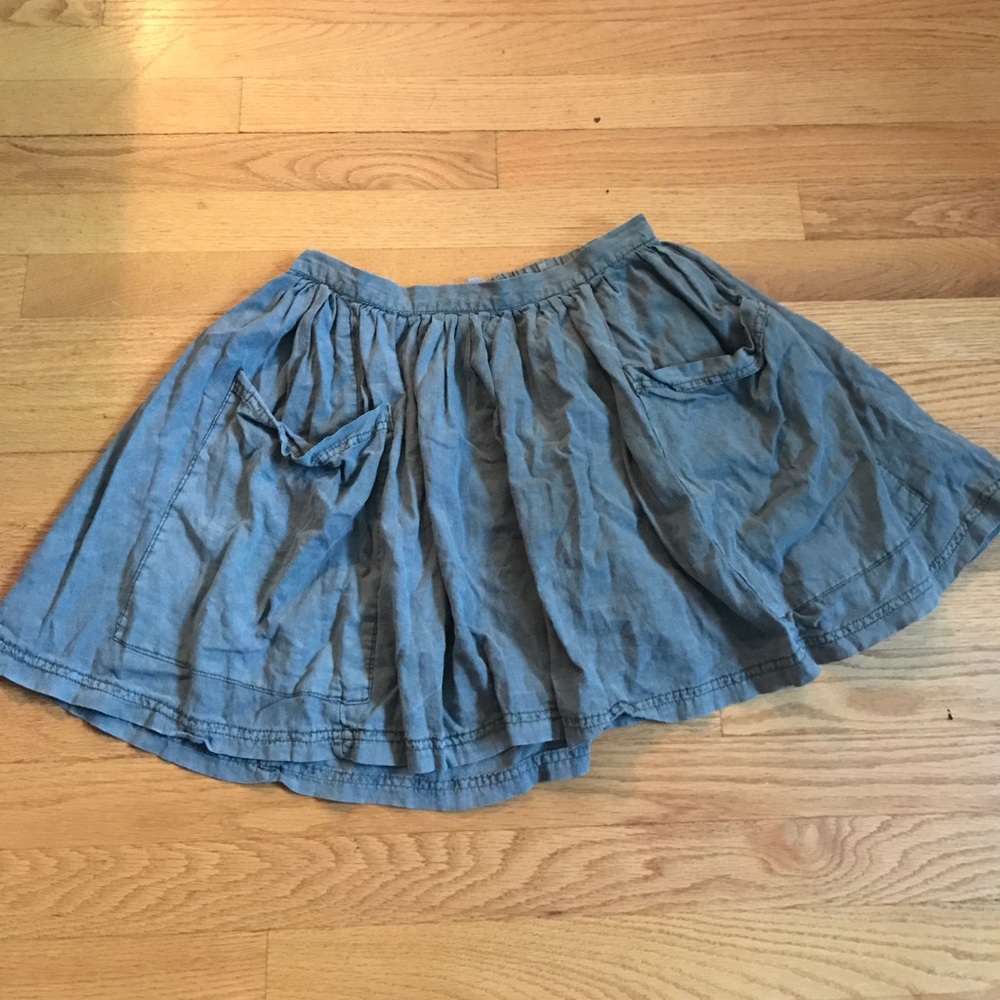 Army green Urban Outfitters skirt