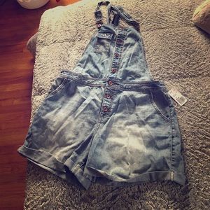 Denim Short overalls