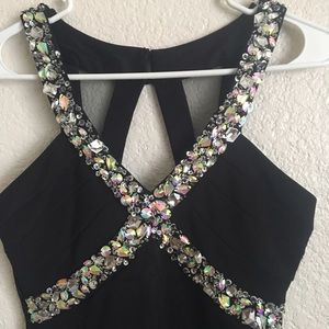 Crystal Doll Black Dress