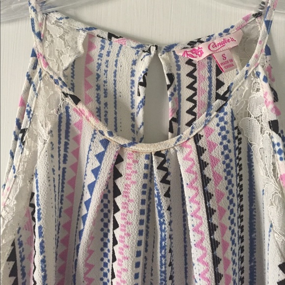 ❣️Candies Colorful and playful, flowy spring top - Picture 2 of 4