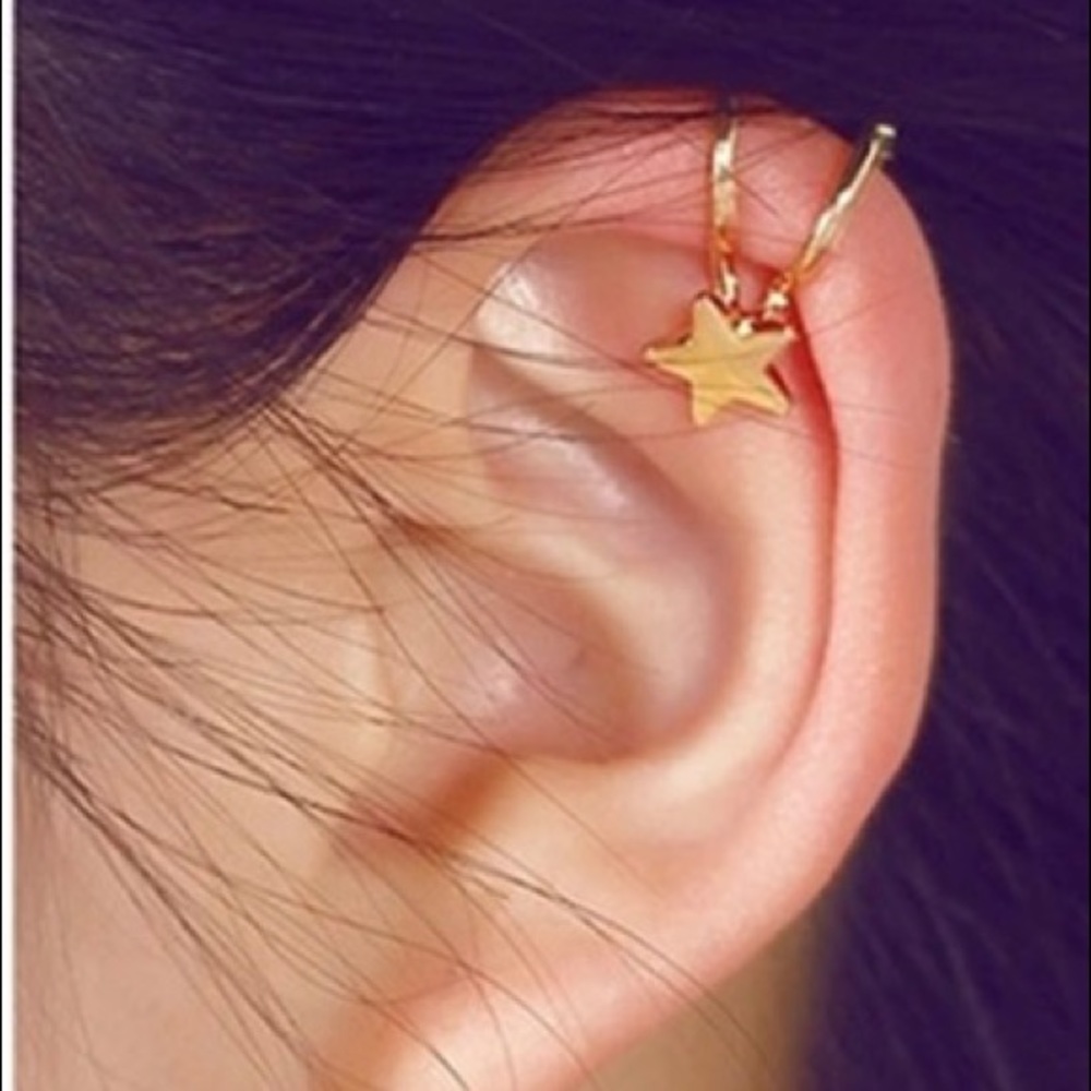 Silver Ear cuff