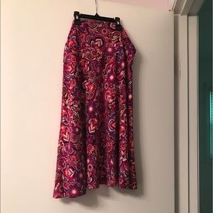 Euc large lularoe azure skirt