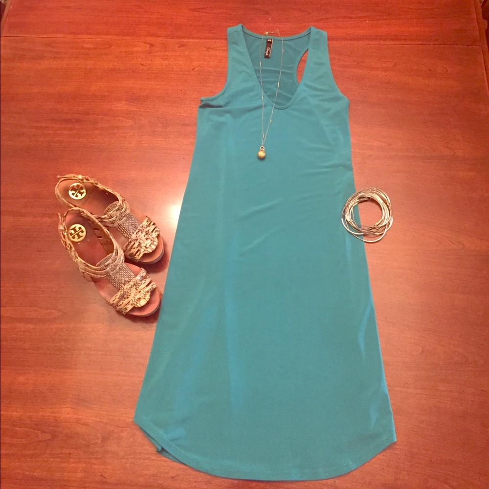 Deborah viereck Teal Dress