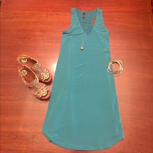 Deborah viereck Teal Dress