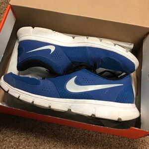 Blue/White Nike Sneakers