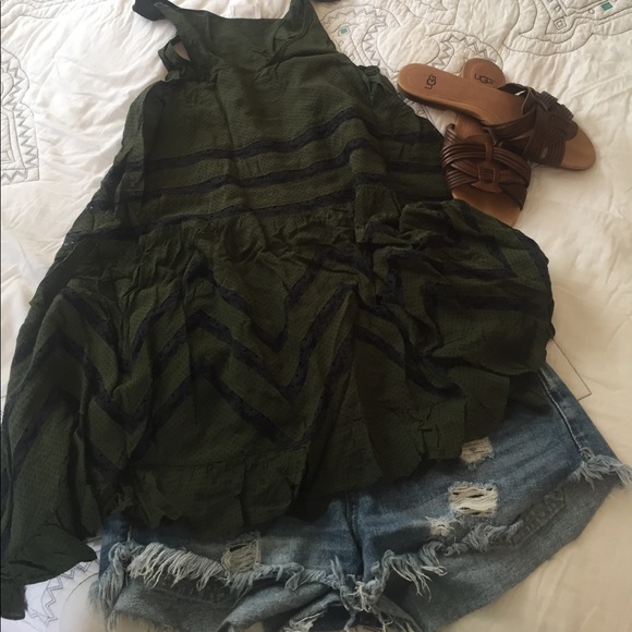 F r e e  P e o p l e • Voile and Lace slip - Picture 3 of 6