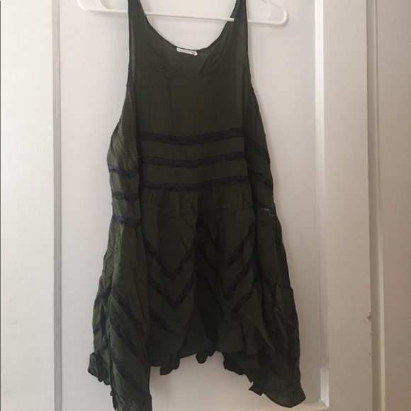 F r e e  P e o p l e • Voile and Lace slip - Picture 6 of 6