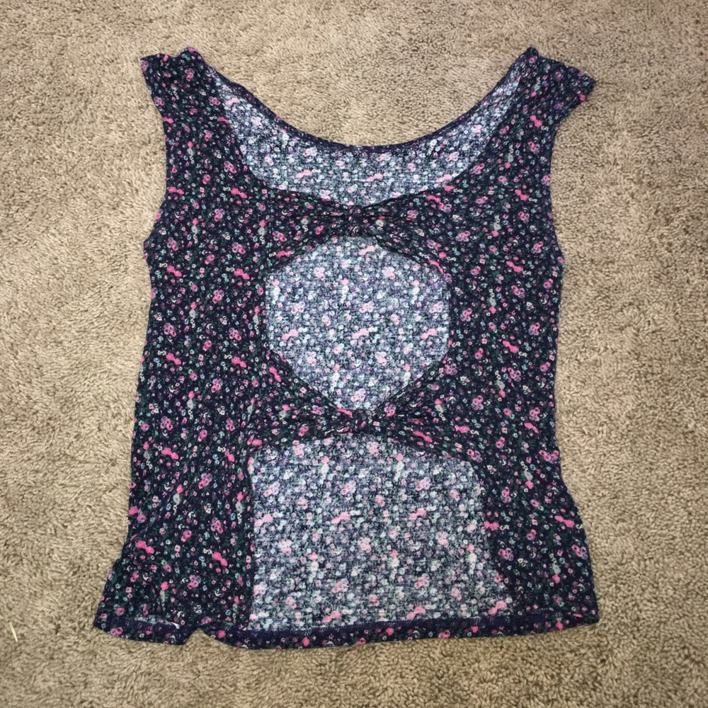 floral tank top