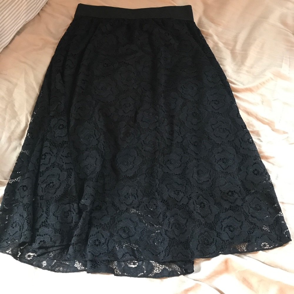 NWOT Black Lace Lularoe Lola
