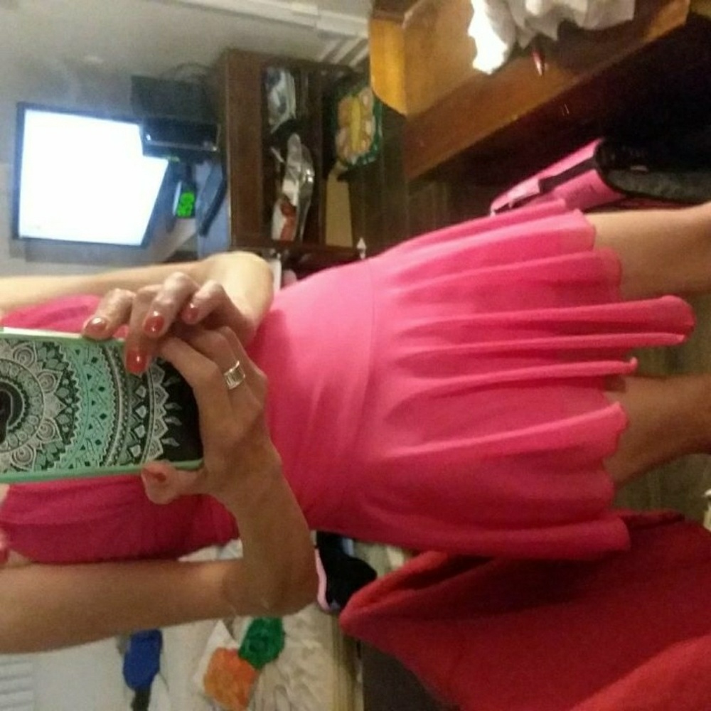 Pink dress
