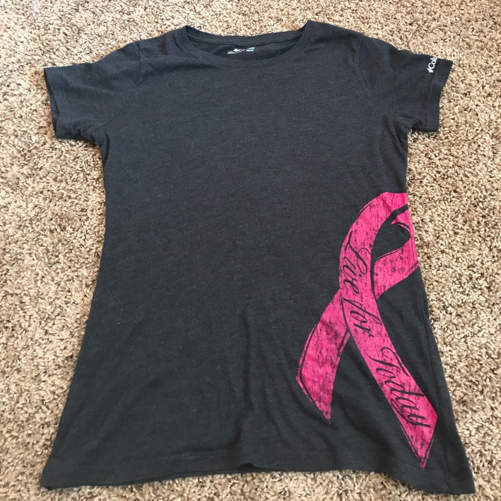 Columbia Sportswear Breast Cancer Awareness Shirt