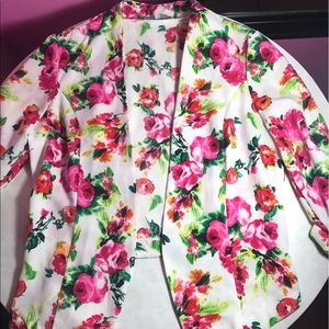 Floral Blazer