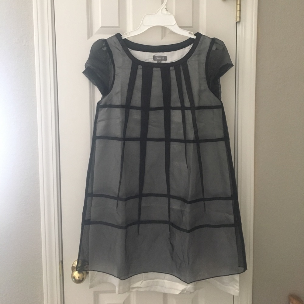 Black and White Party Dress