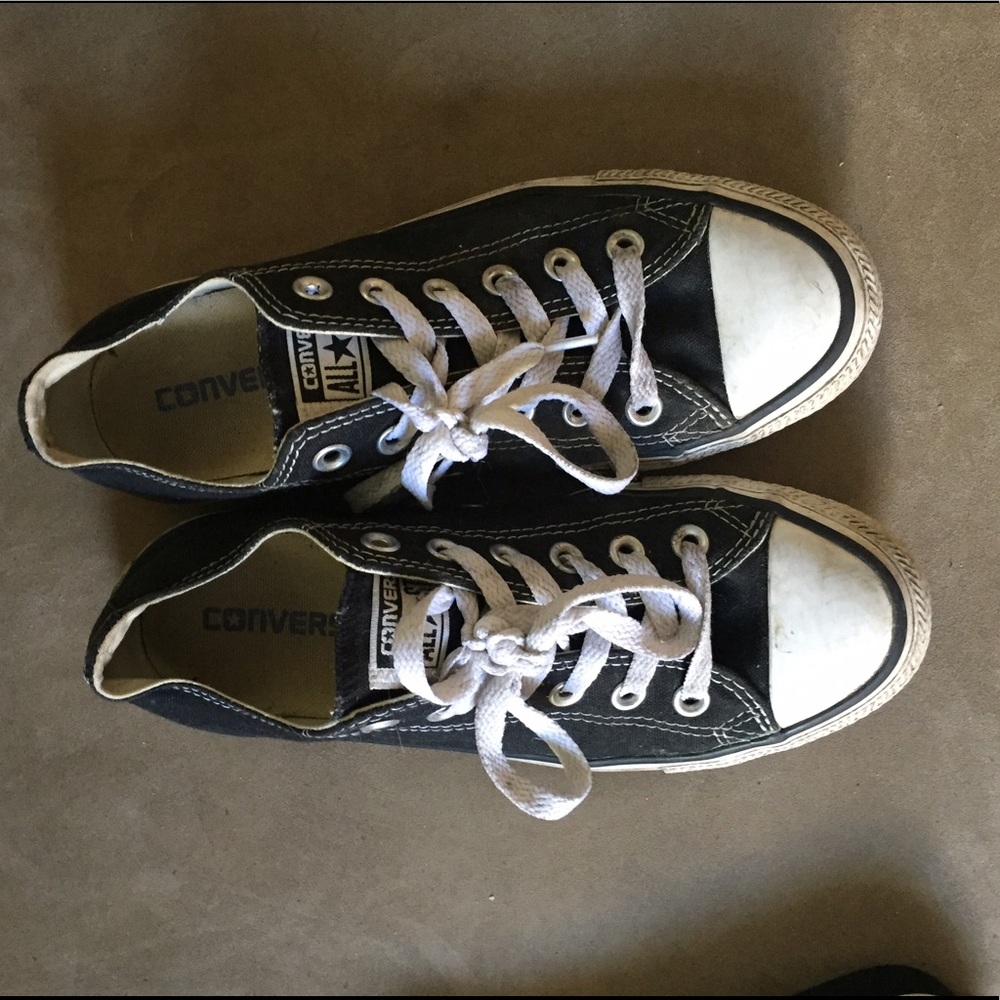 Black Converse Chuck Taylor All Star / size 7