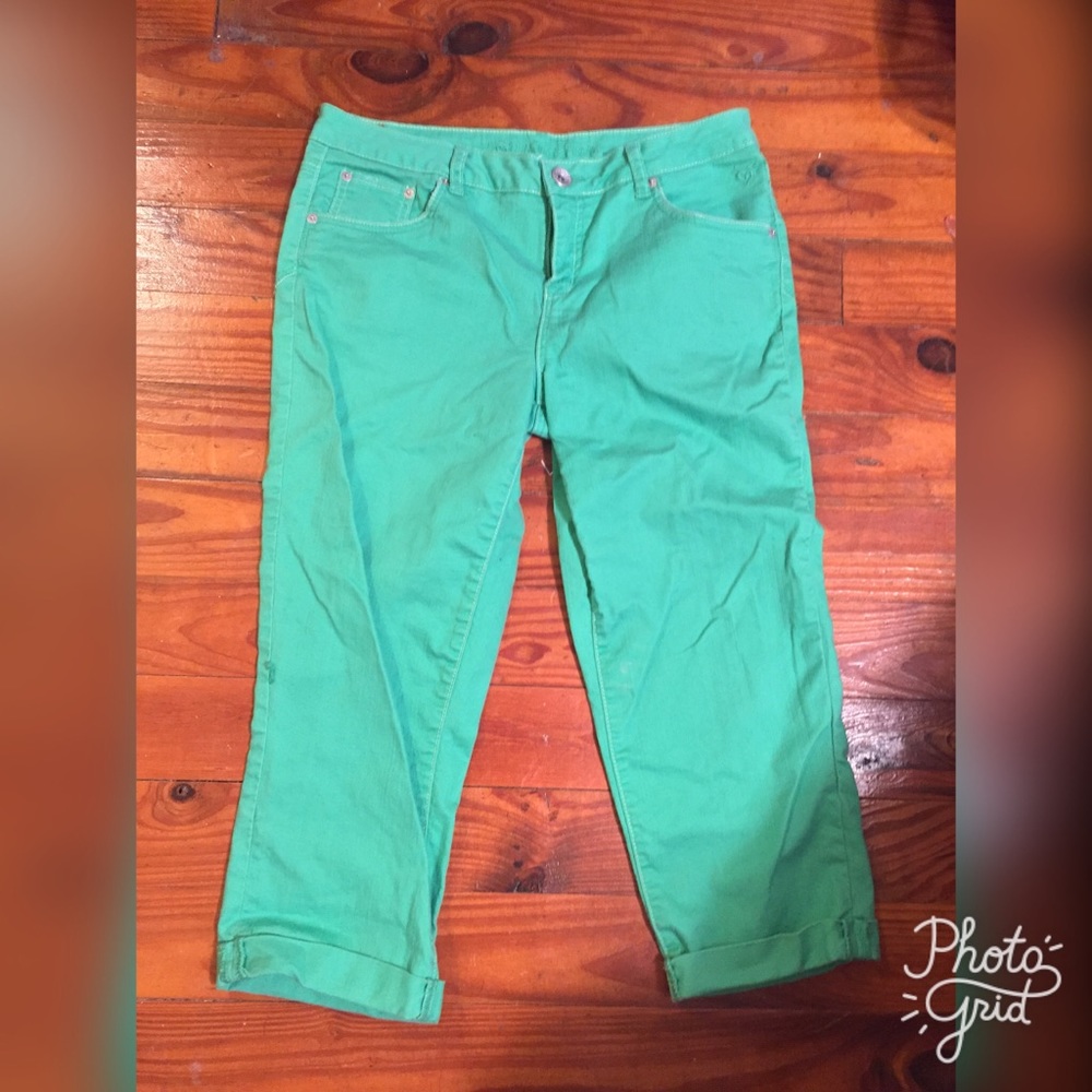 Justice 16.5 stretch capris