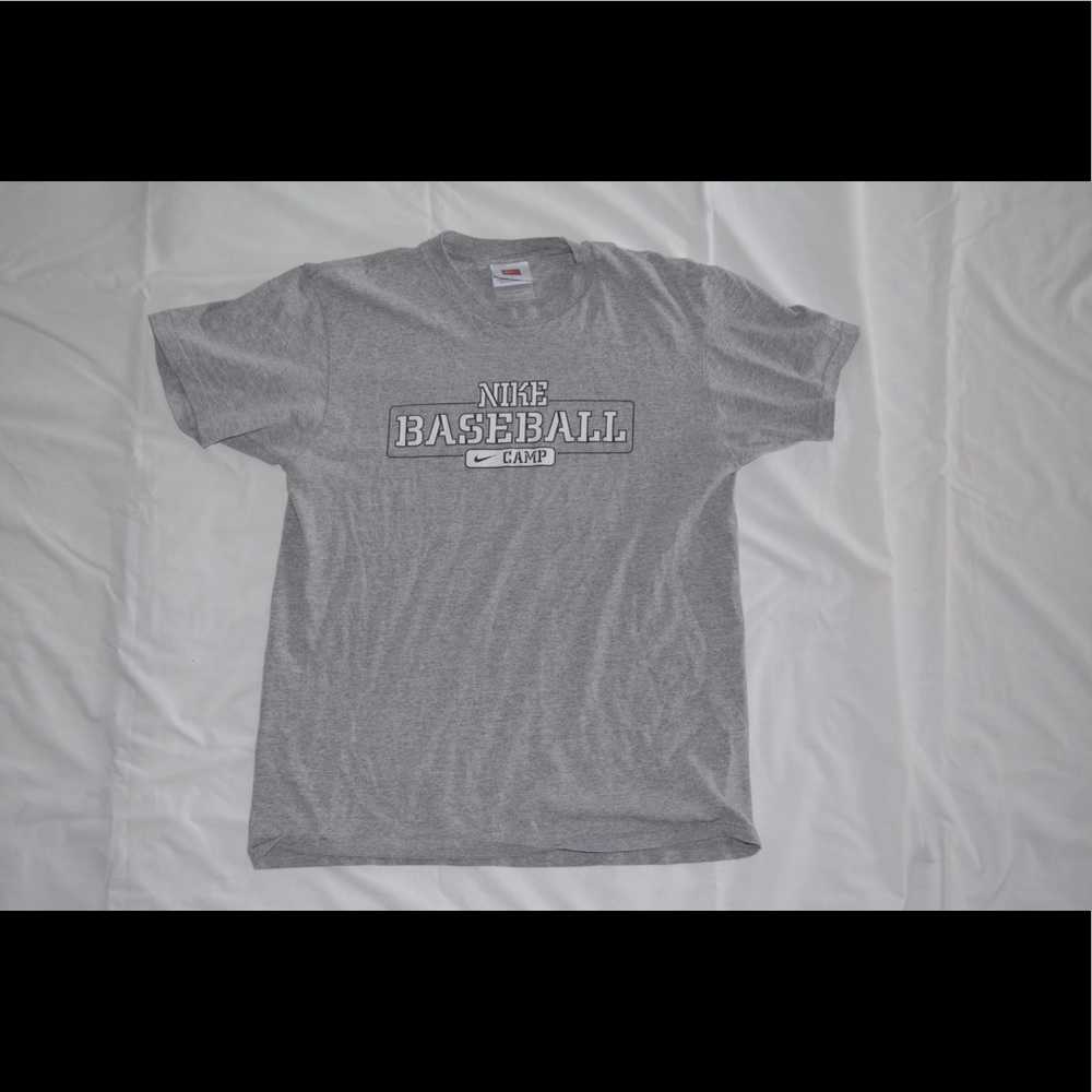 A grey Nike t-shirt