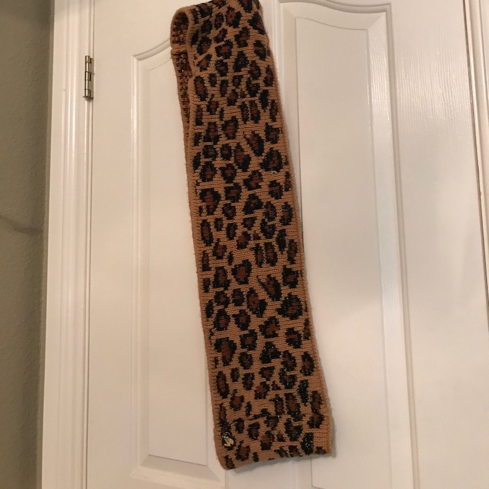 Betsy Johnson Cheetah infinity scarf