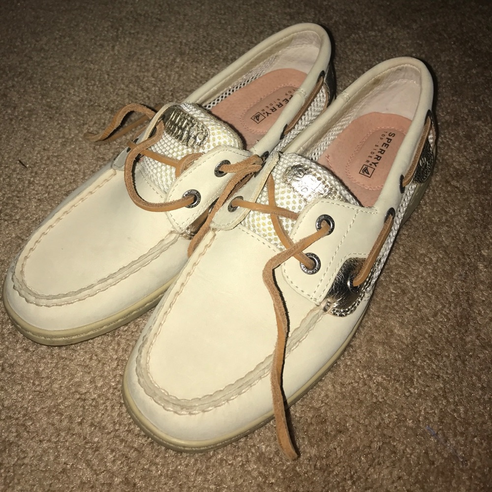 Off white Sperrys