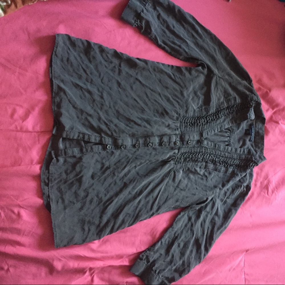 Gray blouse