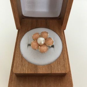 Hand-crafted Adjustable Floral Ring