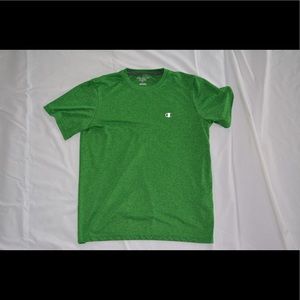 Green sports t-shirt
